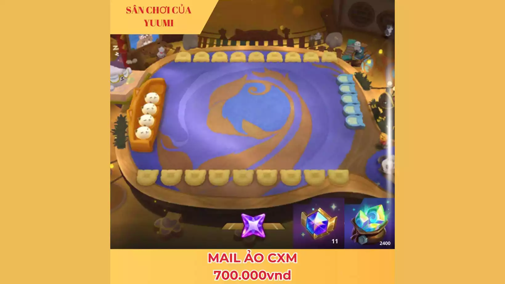 SÂN CHƠI CỦA YUUMI 3000 PHA LÊ  11 HUY CHƯƠNG